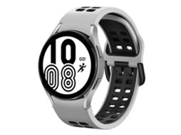 Pulseira De Silicone Respirável Bicolor Para Samsung Galaxy Watch 4 (40 Mm X 20 Mm).