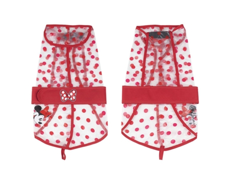 Capa de Chuva Ajustável Minnie para Cães XS For Fan Pets