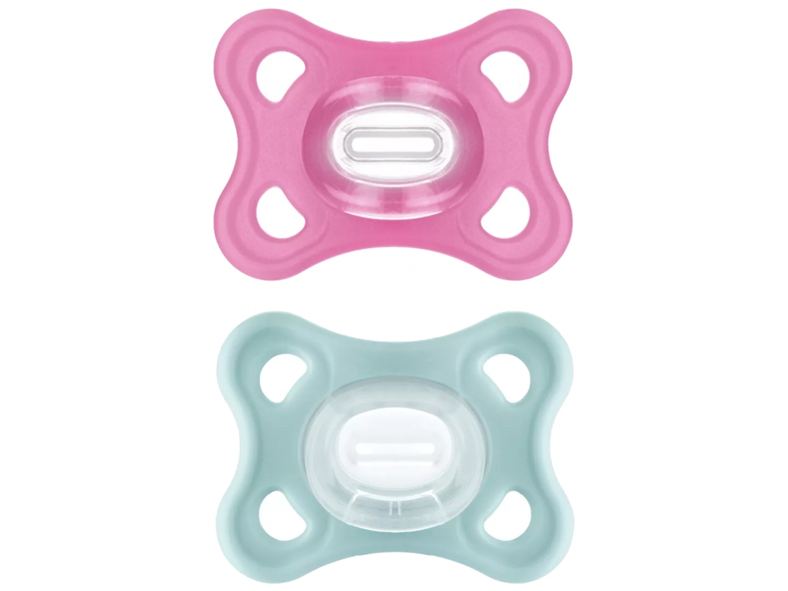 Chucha Comfort 2 Silicone 2-6 Meses Cor: Rosa MAM