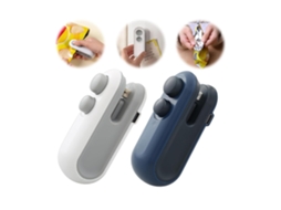 Mini Seladora De Sacos Térmica Recarregável, Máquina De Selagem De Plástico Para Embalagens De Alimentos, Seladora De Sacos Portátil.