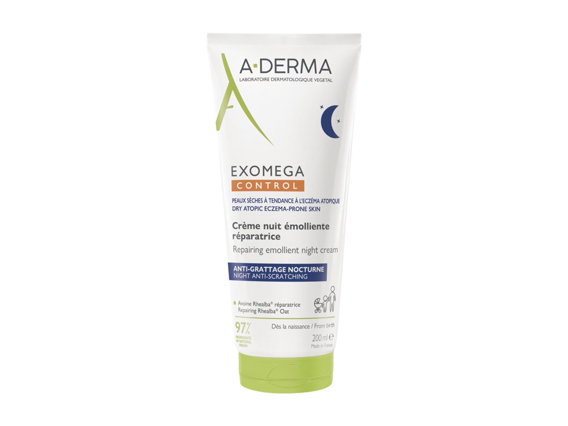Exomega Control Creme Noturno Reparador A Derma
