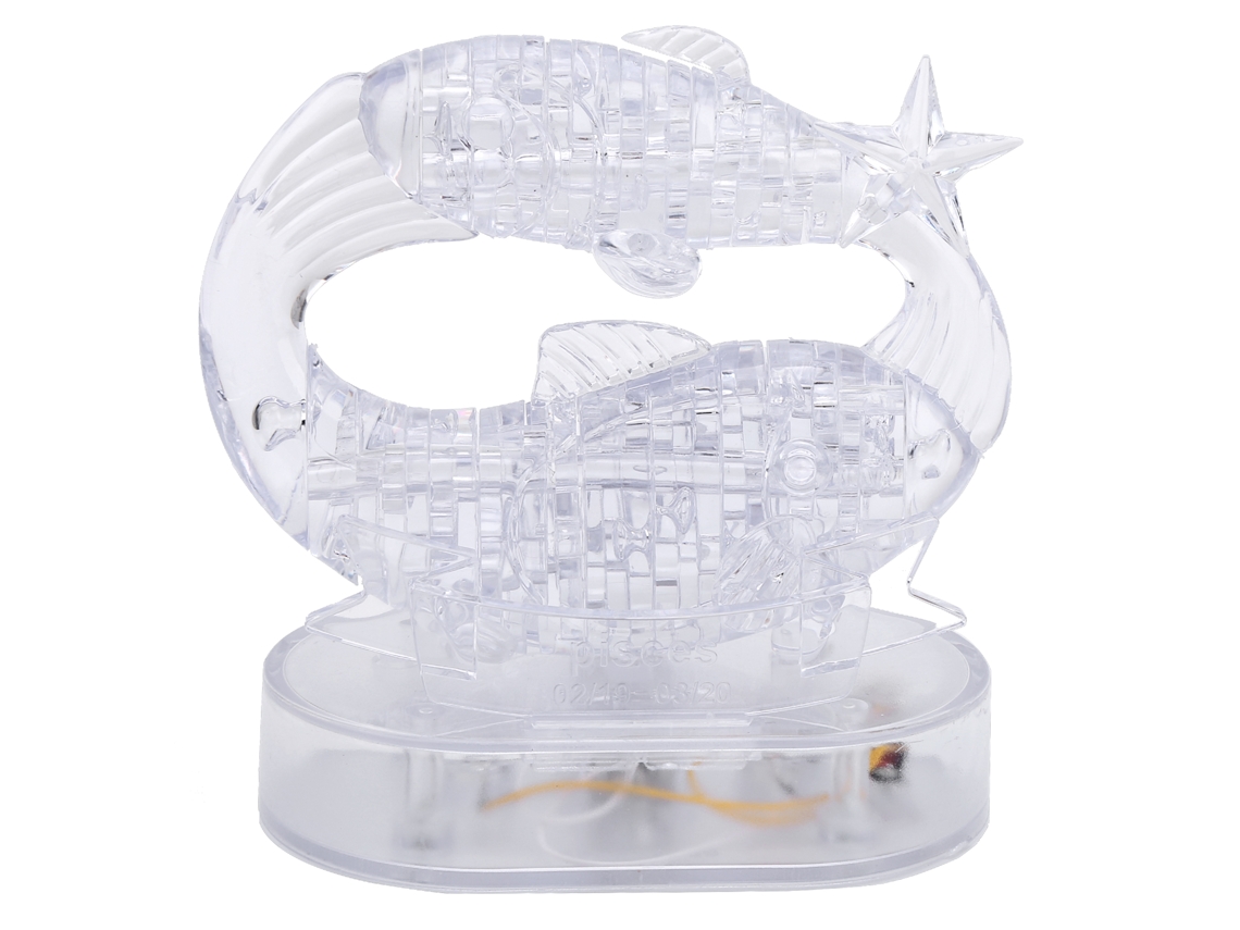 Aetheria-quebra-cabeça Cristal Constelação Diy 3d Pisces Decoração Com Luz Led