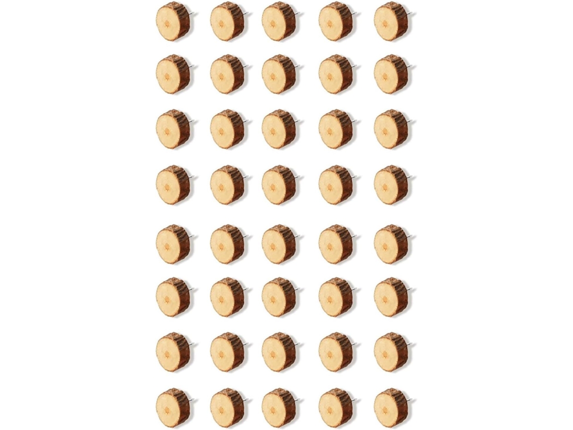 Tachinhas De Pinho, Para Quadro (1,2 X 1,5 Cm, Pacote Com 20, 40 Ou