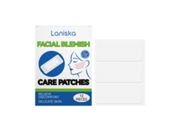 Parche de Cuidado Facial Laniska Hidrata Suave Calma Pele Diária