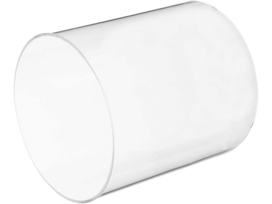 Lâmpada De Querosene Com Cúpula De Vidro Transparente, Resistente E Ideal Para Proteção Contra Querosene.