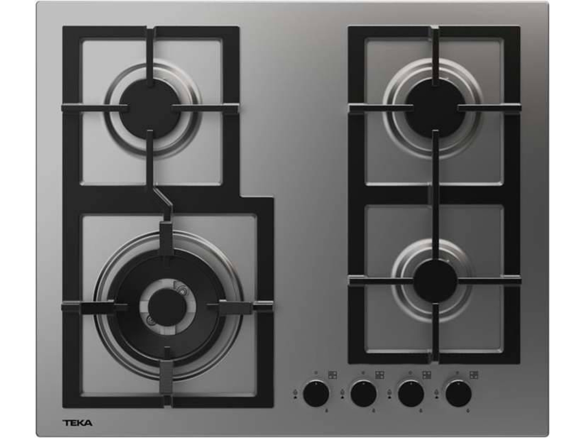 Placa de Gás TEKA EFX 60.1 4G AI AL DR CI (Outlet Grade A - Gás Butano ...