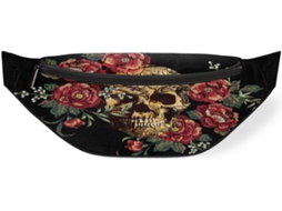 Pochete Vintage para Homens Estampas Impermeável de Alta Qualidade