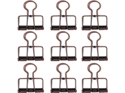 Clipes De Liga Metálica Para Decoração Escolar, Clipes Para Arquivos De Escritório, Pacote Com 10 Unidades, Design