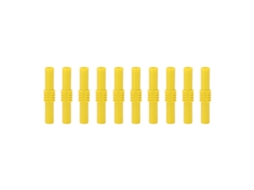 Conector Banana Isolador Fêmea-fêmea 4mm Extensão Para Eletrônica (10 Peças)
