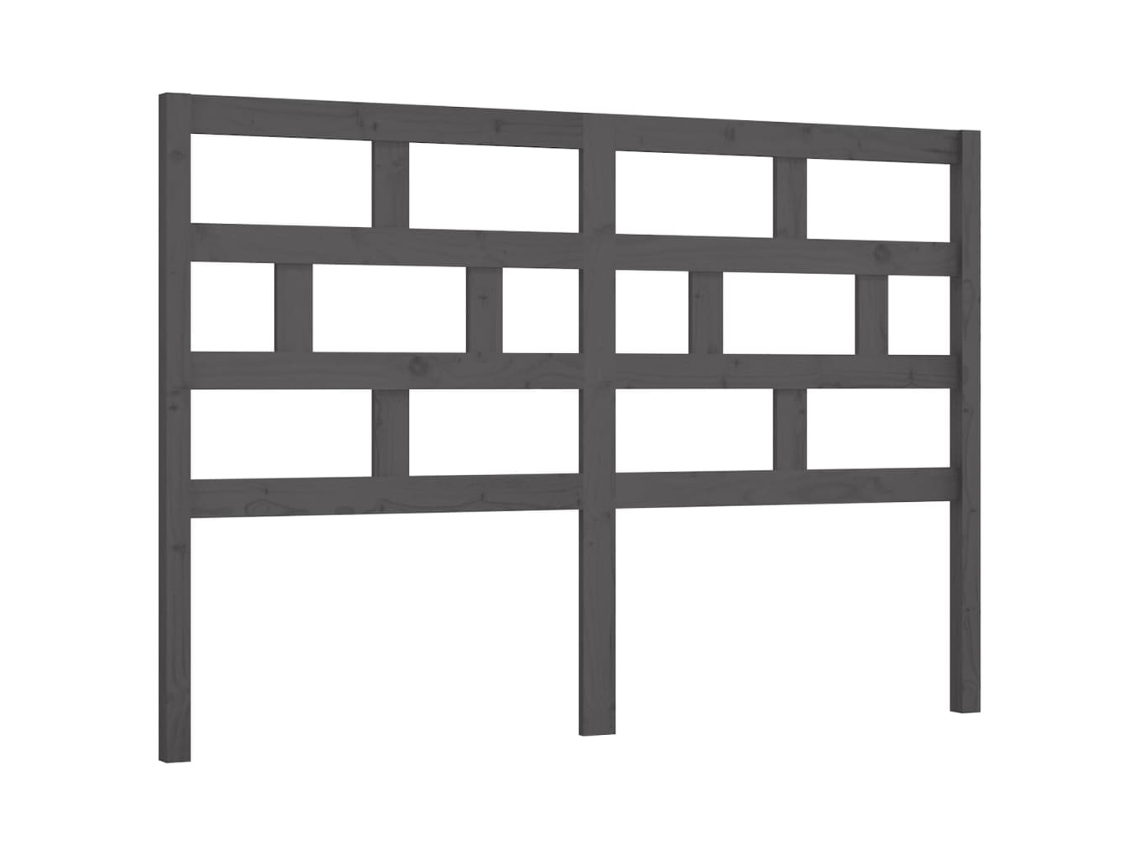 Bed Headboard, Bed Headboards Vidaxl Cinzeto Madeira De Pinho (156 X 100 Cm)