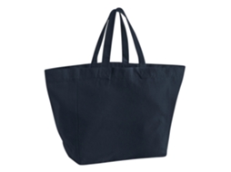 Bolsa de Tecido AQUAFORGE estilo sacola, com fecho, múltiplos bolsos