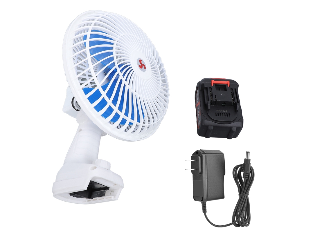 Ventilador Portátil Externo Recarregável com Bateria de Lítio