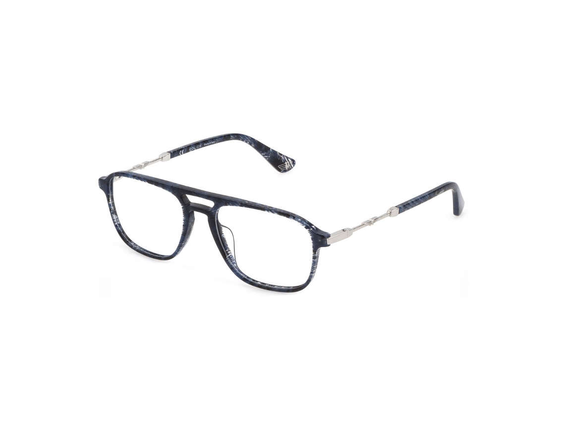 Armação de óculos unissex Police VK025N-470W60 (azul - plástico - 130 mm - Ø 47 mm)