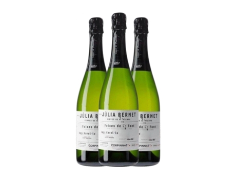 Vinho branco JÚLIA BERNET Vinyes de Muntany Brut Nature Corpinnat Reserva (0.75 L - 3 Unidades)