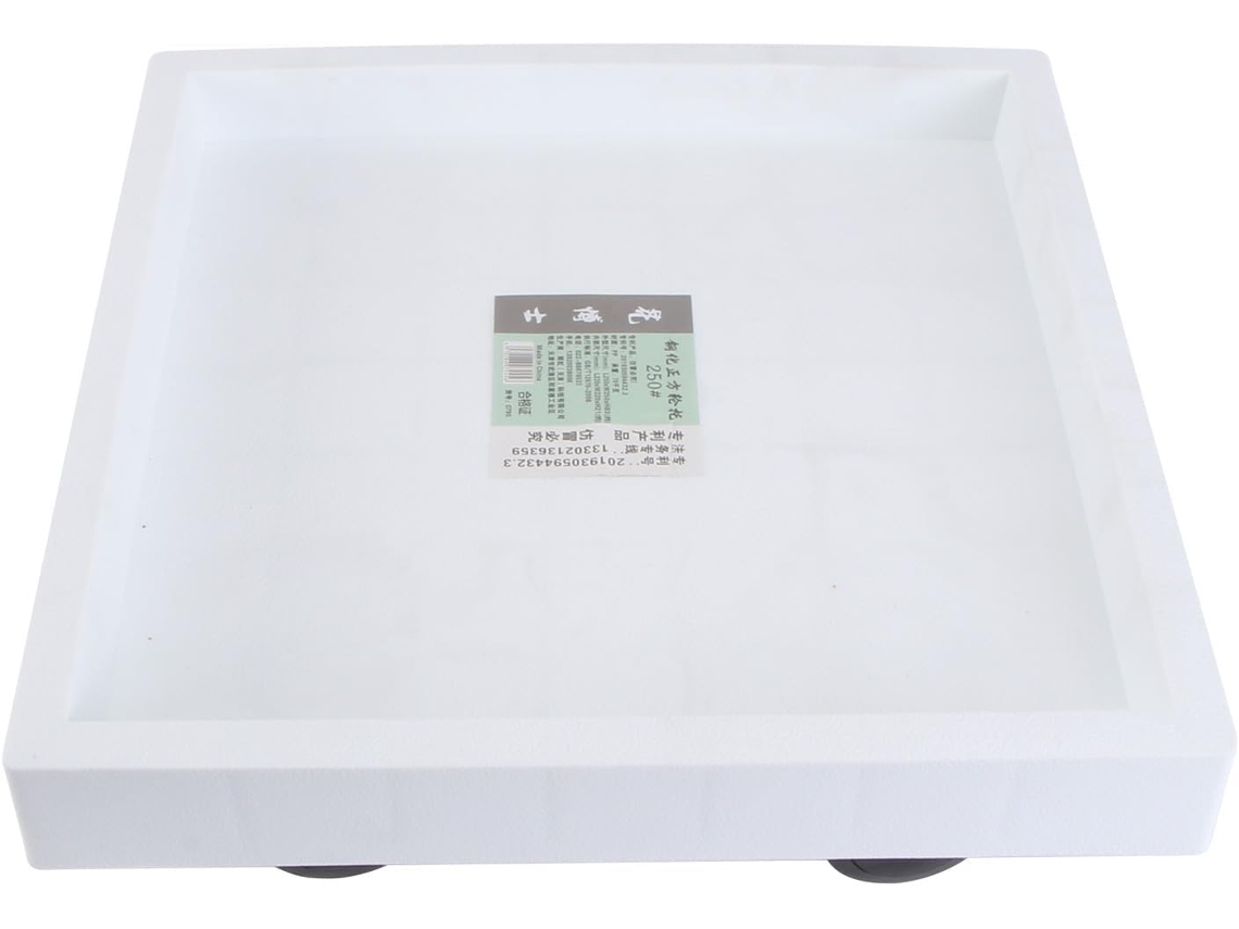 Bandeja para Vasos de Flores Inoomp com Rodas Móveis e Base Quadrada, Carrinho para Plantas, para Pátios e Jardins de CHABERLU