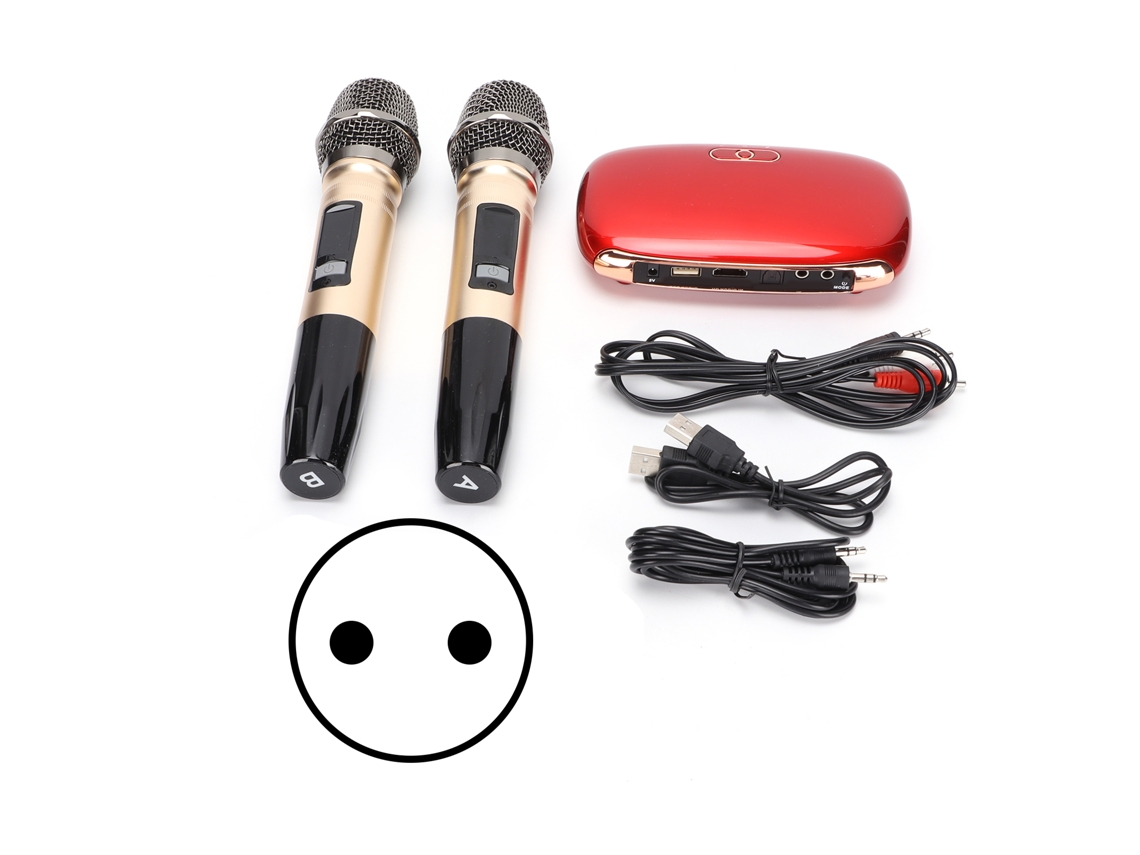 Sistema de Mixer de Karaokê Sem Fio Bluetooth CHABERLU