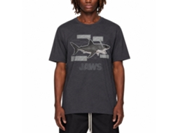 Rockinstone Jaws Movie Anatomy Heather Navy Adult T-shirt Size:xxxl