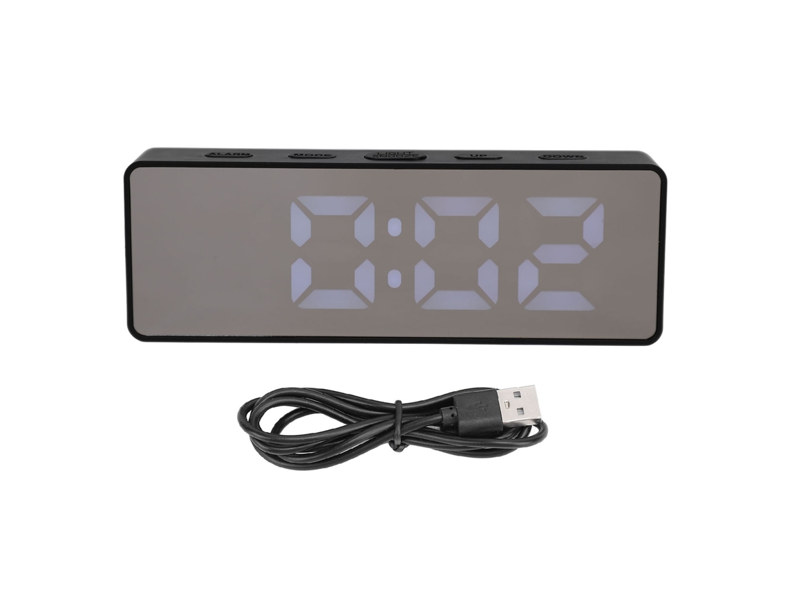 Relógio Digital Led LAXISCREED Data Temperatura Quarto