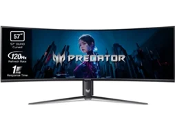 Monitor Gaming ACER Predator Z57bmiiphuzx (57'' - Curvo - 1 ms -  120 Hz - DUHD - Preto)