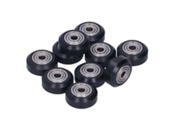 10 Peças De Roda Grande Polea Pasiva De Plástico Repuesto Acessórios Impressora 3d 5mm