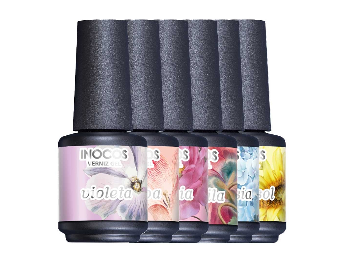 INOCOS Verniz Gel Coleção Flora