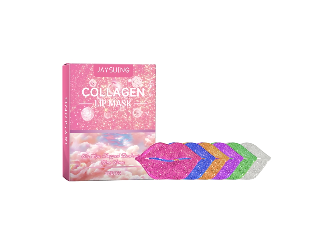 Máscara Labial LAXISCREED de Colágeno para Hidratação e Cuidados Diários