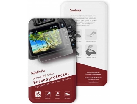 Protetor de ecrã vidro EASYCOVER Sony A6000/A6300 — Compatibilidade: Sony A6000/A6300