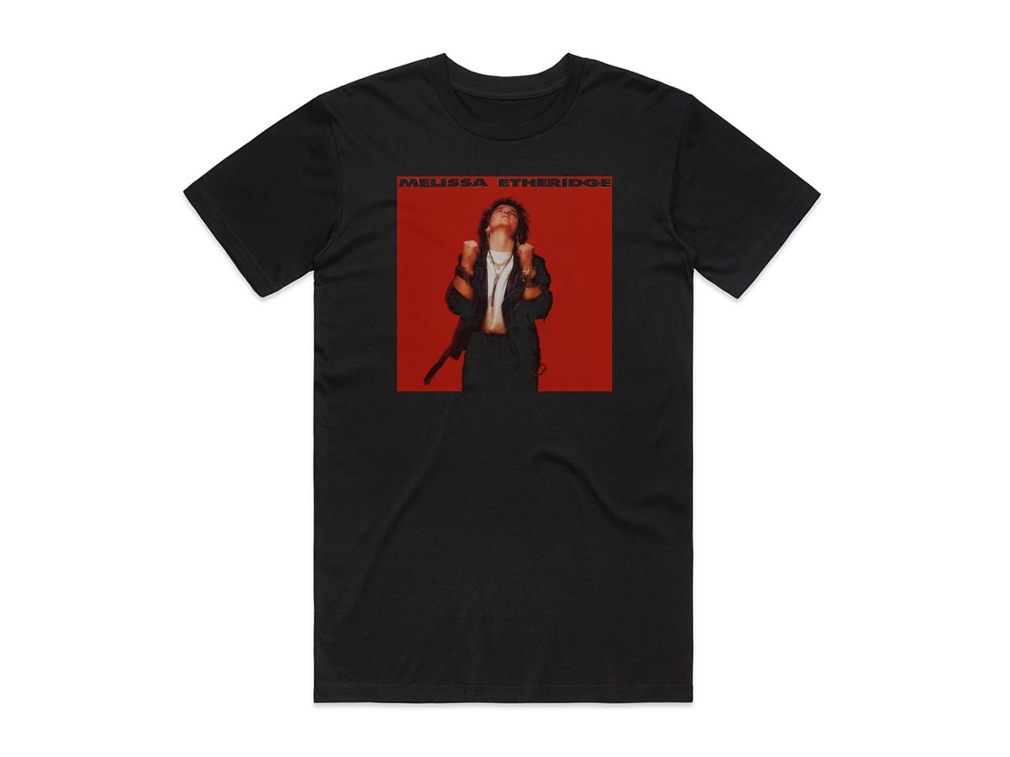 Melissa Etheridge Melissa Etheridge Album Cover T-shirt Black Rockinstonesize-m
