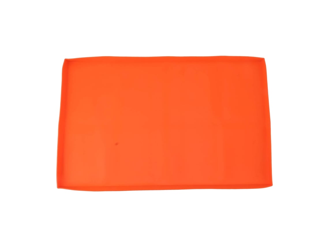 ESTEIRA de Silicone para Grelha Blackstone (36 polegadas), Proteção Anti deslizante, Laranja