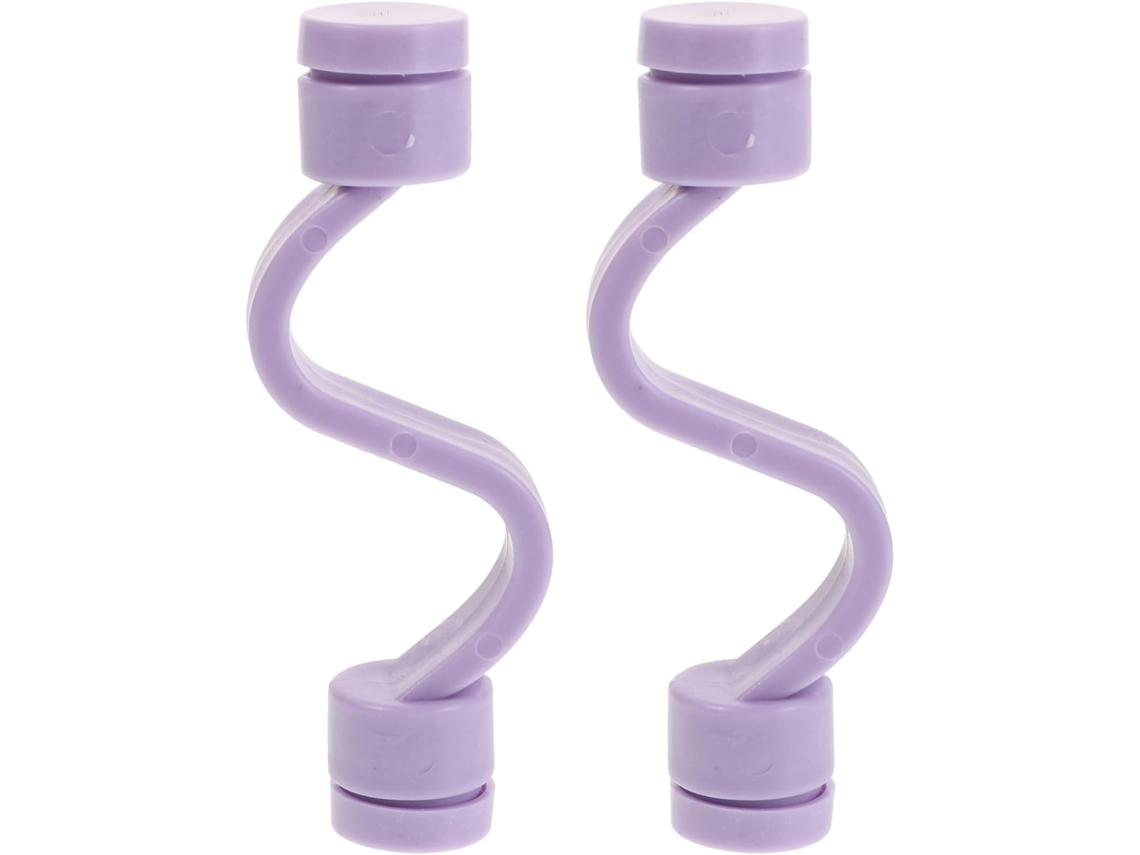 Conjunto de 2 Travas Porta para Máquina Lavar Roupa Carregamento Frontal, em Plástico, Magnéticas, CHABERLU
