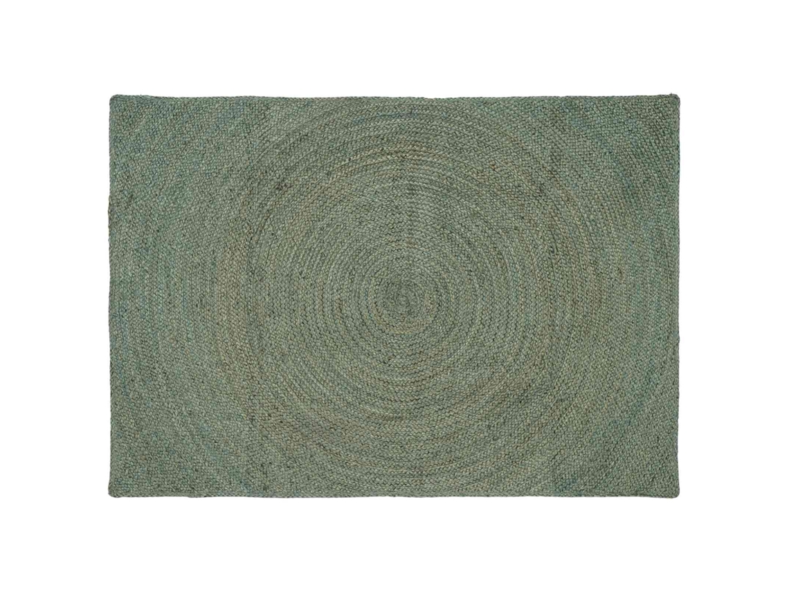 Vidaxl Tapetes De Área Verde-azeitona 120 X 170 Cm Juta