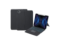 Lurelia Capa Com Teclado Bluetooth Para Ipad Pro 12.9 Com Retroiluminação