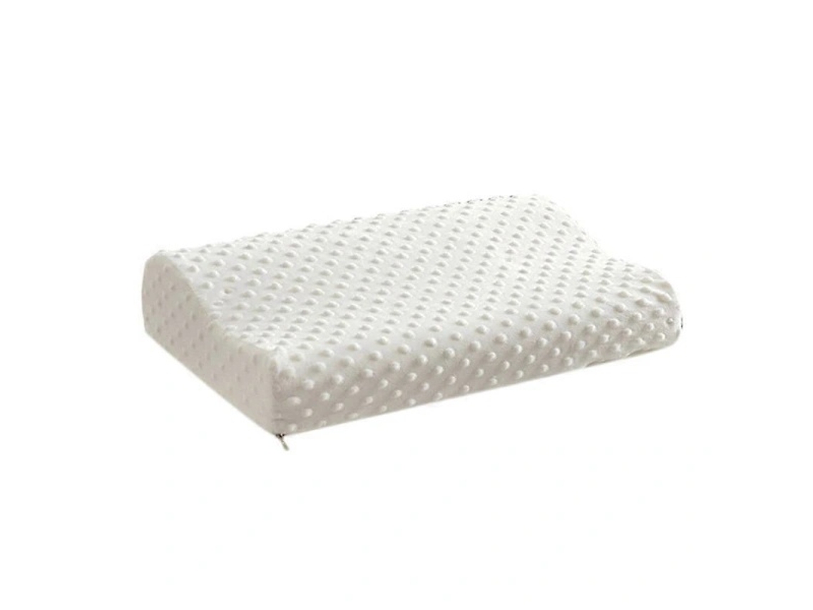 Lurelia Travesseiro Cervical, Espuma Viscoelástica, Ortopédico, Para Dormir De Lado, Branco