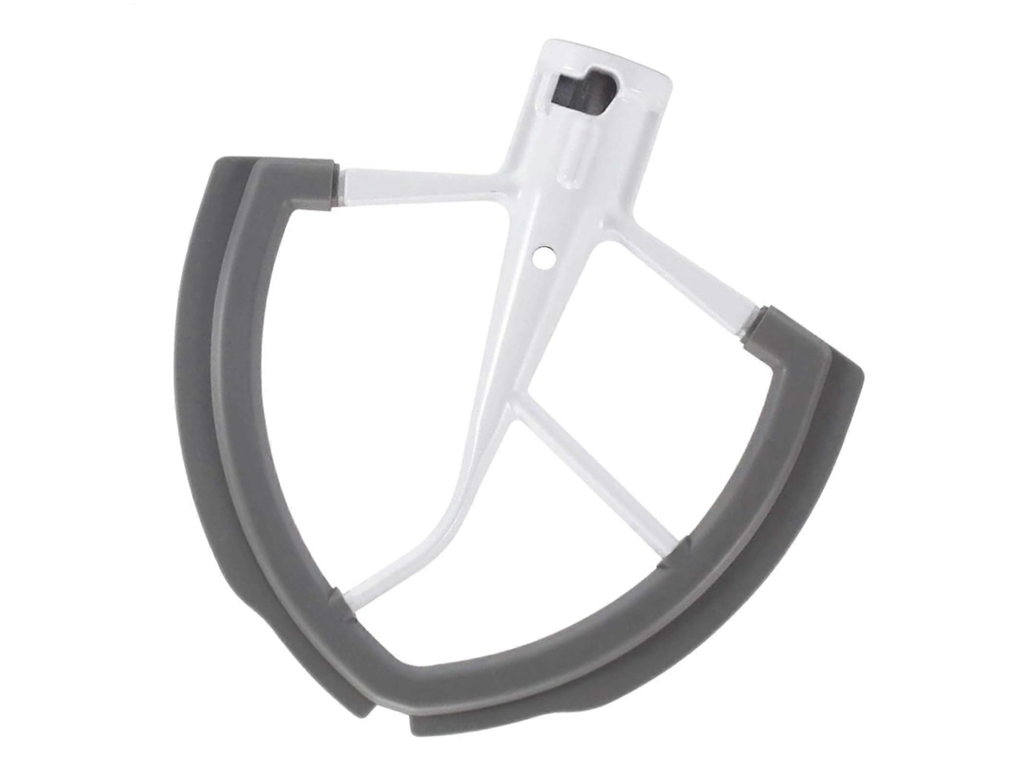 Espátula De Silicone Para Batedeira Com Borda Flexível Para Raspar Completamente A Tigela.