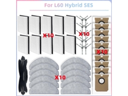 Para Aspirador De Pó Eufy G50 Hybrid, L60 Hybrid Ses, Peças, Escova Lateral Principal Brilvibera