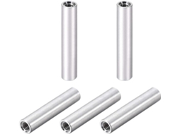 Conjunto de 5 Espaçadores Redondos de Alumínio M3x40mm para Drones Fpv CHABERLU