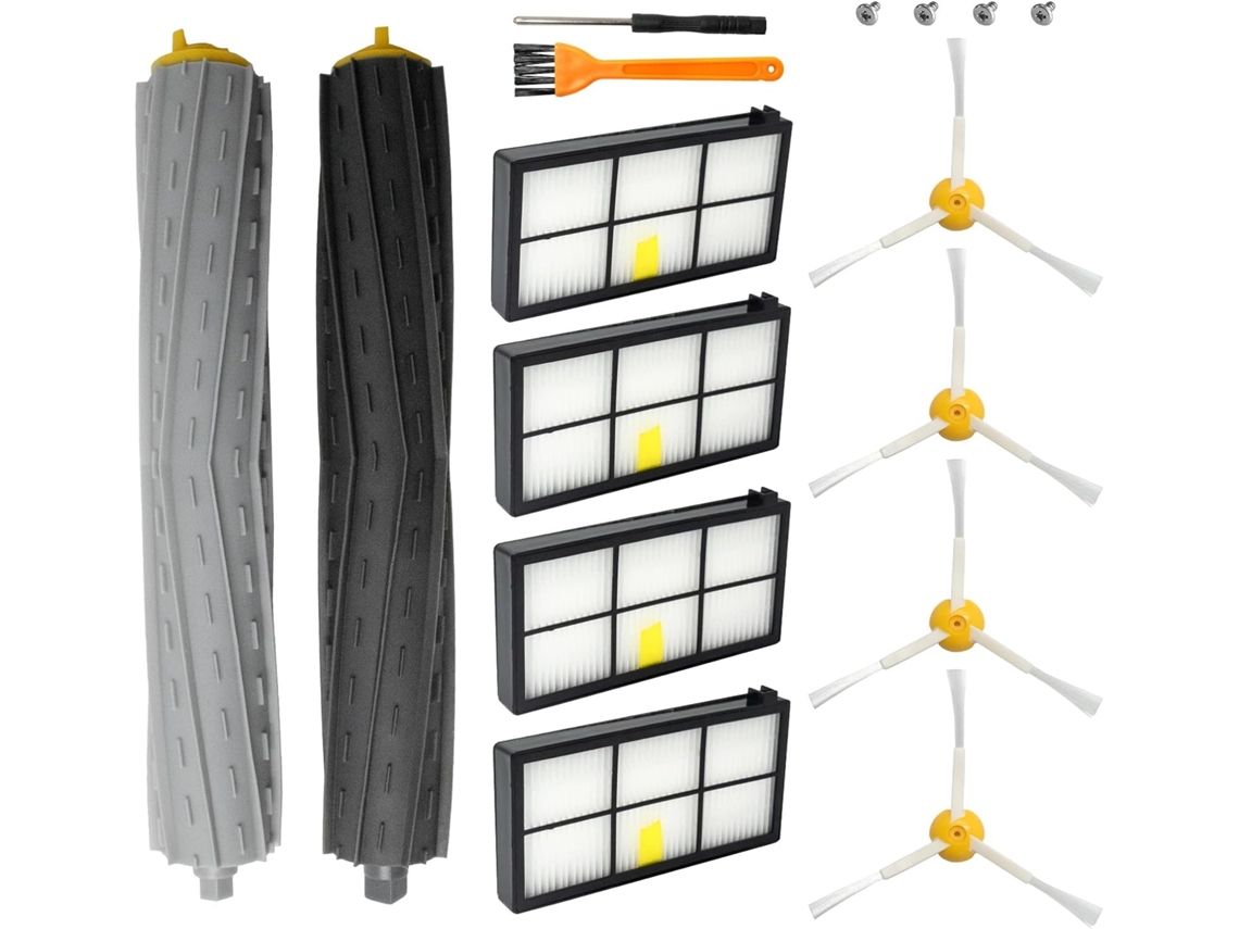 Kit Acessórios De Substituição Para Irobot Roomba Séries 800 E 900 (10 Peças) Cuich