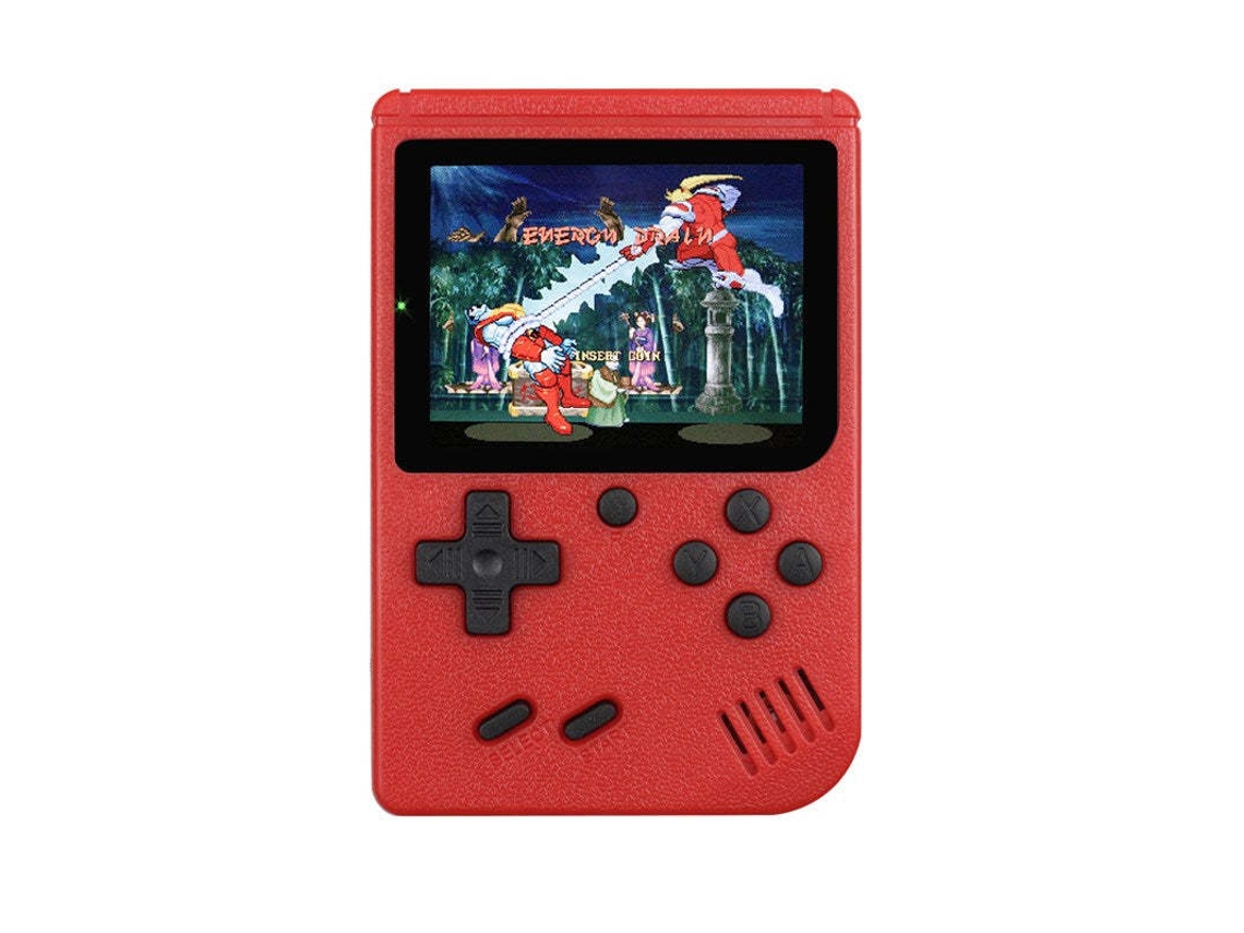 Consola De Jogos Tela Retrô Portátil De 2,4 Polegadas Com 400 Jogos Integrados Cuich (vermelho)