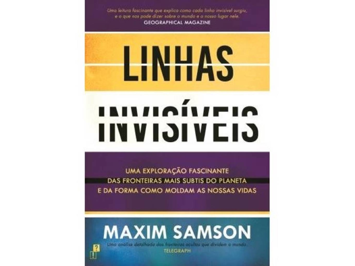 Livro Linhas Invisíveis de Maxim Samson (Português)