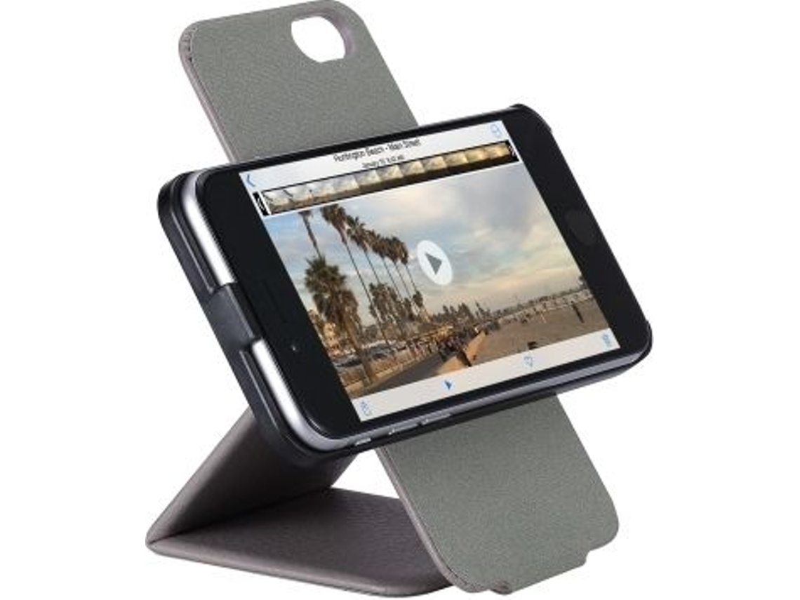 Capa iPhone 6, 6s, 7, 8 JUST MOBILE SpinCase Cinza