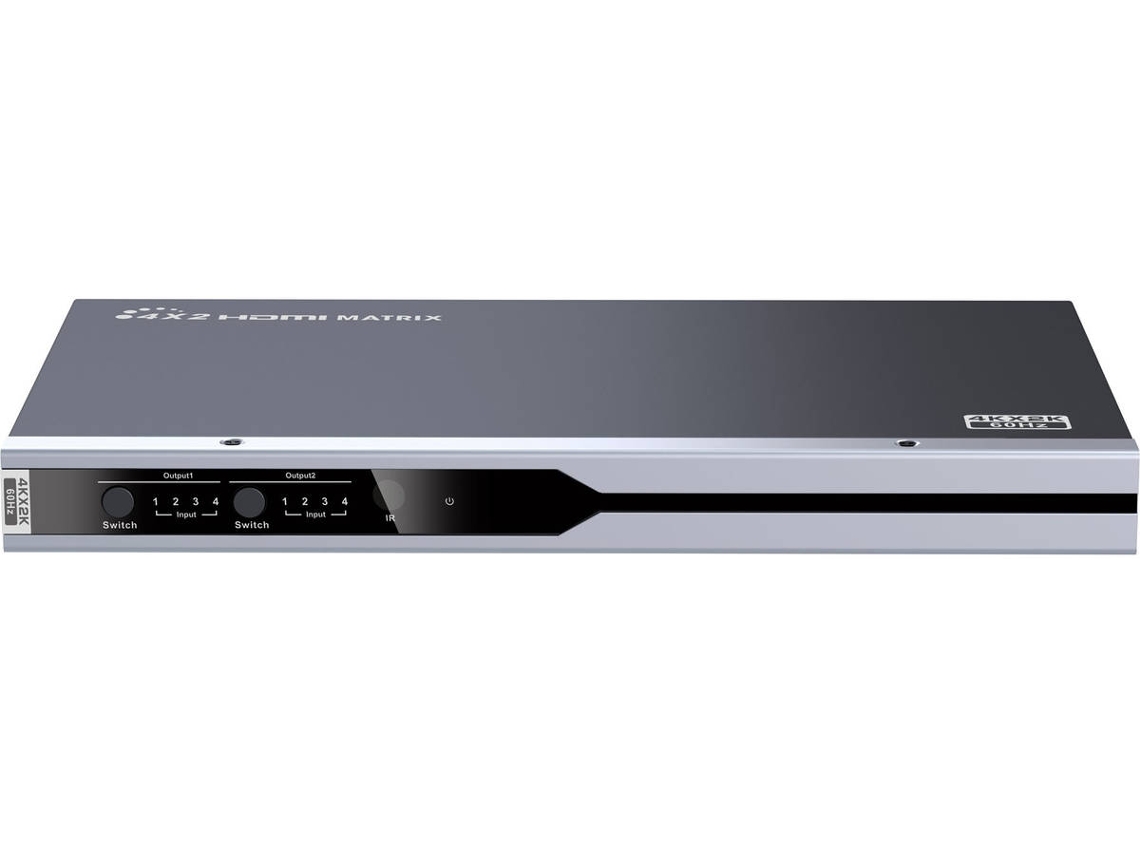 Comutador de vídeo TECHLY IDATA HDMI2-MX412