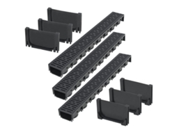 Canais De Drenagem Plãstico 3 M DKD HOME DECOR