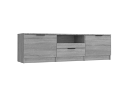 Móvel TV MAISON EXCLUSIVE em Madeira Cinzento Sonoma (140x35x40 cm)