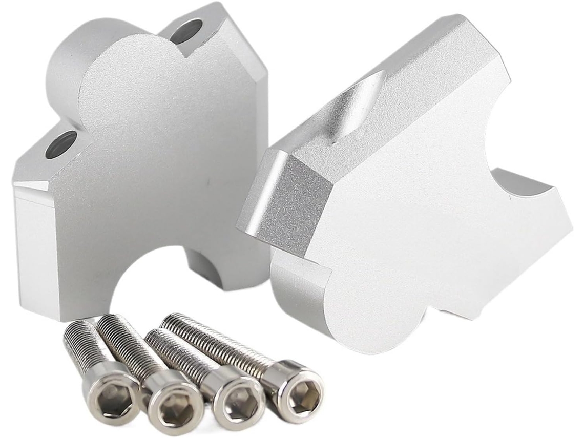 Adaptador de Elevação Guidão para Motocicleta Compatível com Honda Crf1100l Elevador Fixação Abraçadeira