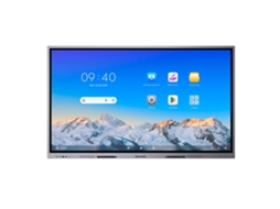 Monitor Interativo 65" 4K Android 13 e Google Edla HIKVISION com Processador Octa core 8 GB RAM e 128 GB ROM