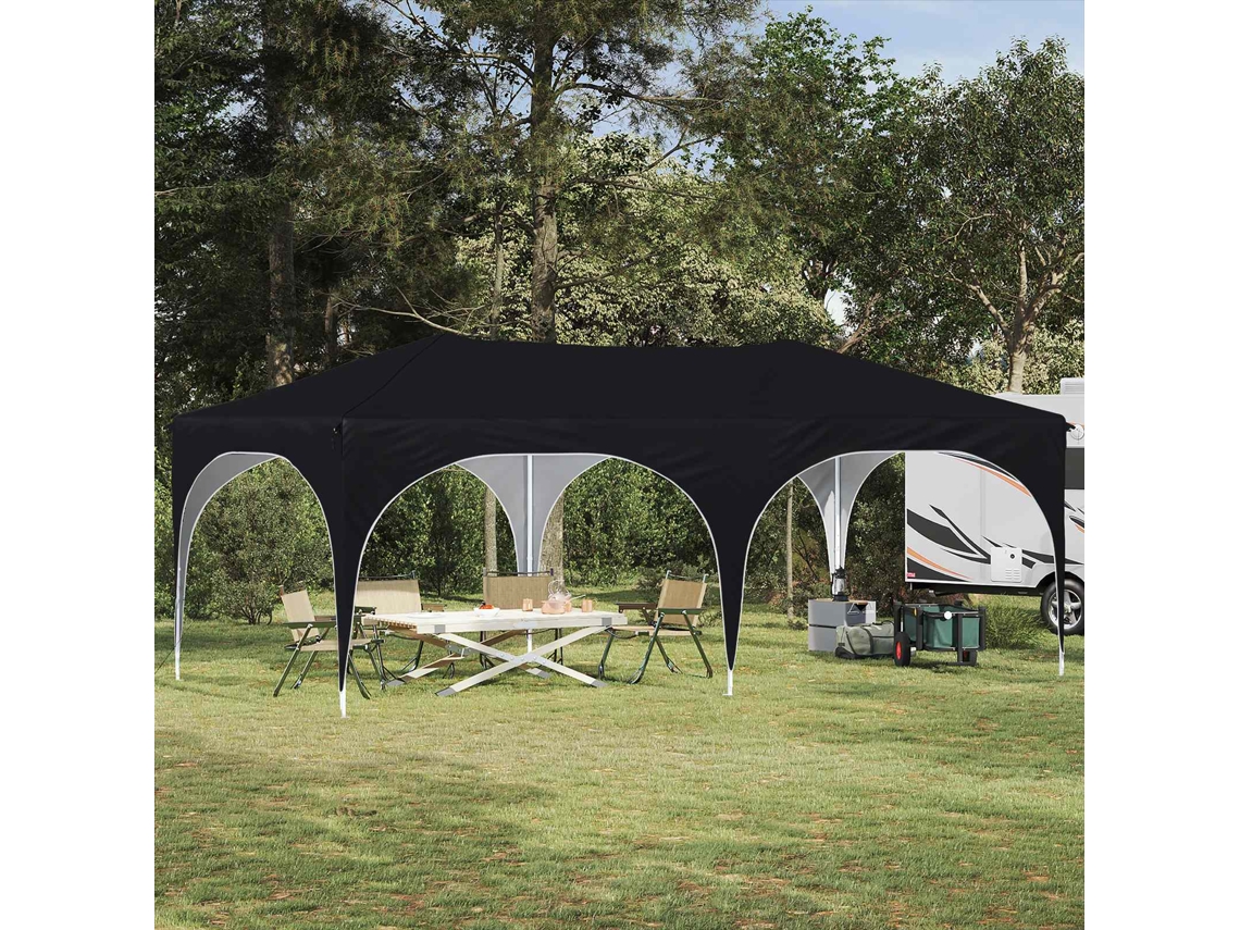 Vidaxl Tenda De Festa Pop-up 575 X 288 X 245 Cm Antracite