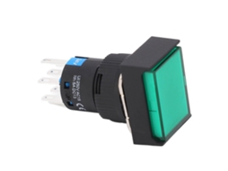 Botão Reset Luminoso 24v 5a Industrial Ac Dc