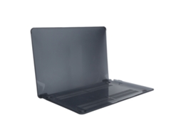 Capinha Protetora De Silicone Para Laptop Top E Bottom Com Adesivo Anti-poeira Para Os X Acessórios De Computador Preto