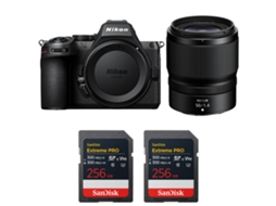 Z5 Ii + 50mm F/1.4 + 2 Sandisk 256gb Extreme Pro Uhs ii Sdxc + Ebook “20 Dicas para Fotos Que Impressionam” NIKON