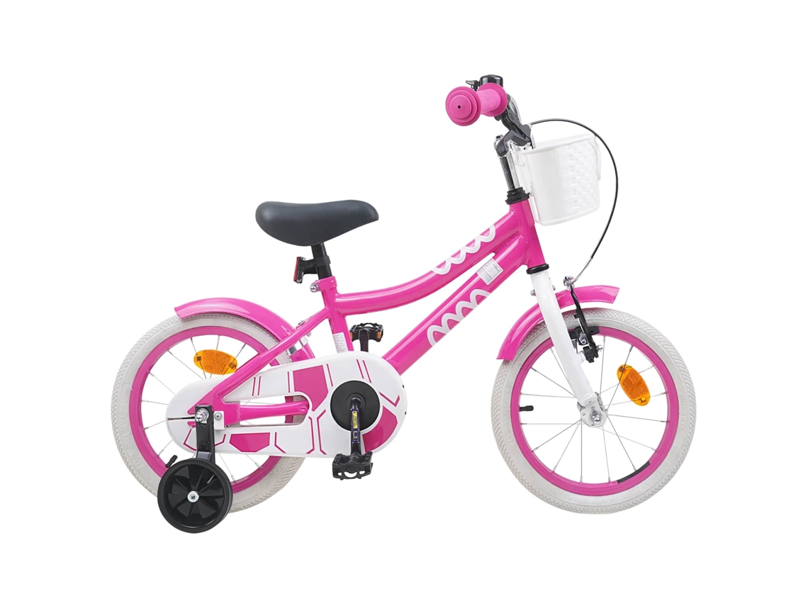 Vidaxl Bicicleta Infantil 16 Polegadas Para Crianças De 4 A 6 Anos